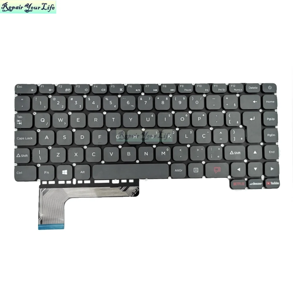 brasil teclado para movimento vermelho positivo novo