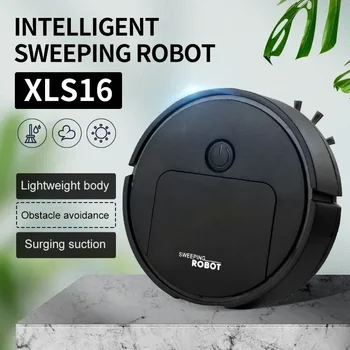 2024 New Automatic Sweeping Robot Suction Sweeper Drag Lazy Intelligent Three-in-one Sweeping Machine Cleaning Experts Home 1