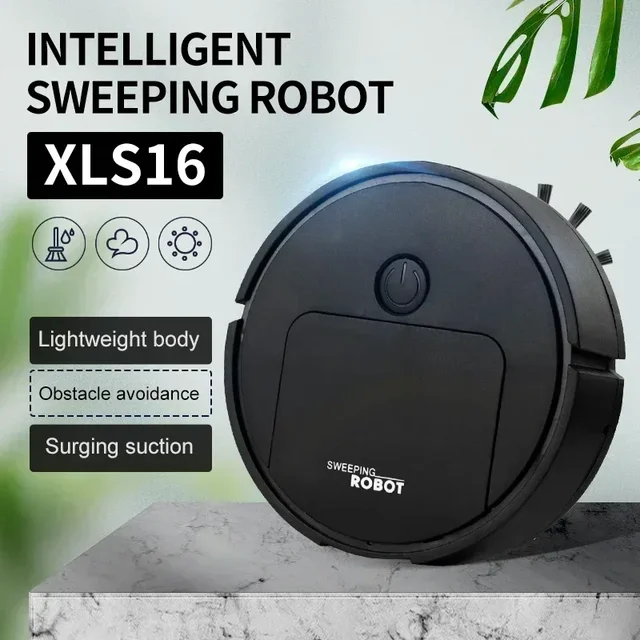 2024 New Automatic Sweeping Robot Suction Sweeper Drag Lazy Intelligent Three-in-one Sweeping Machine Cleaning Experts Home 1