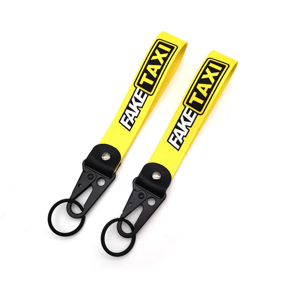 JDM-Llavero con cordรณn para coche, accesorio para BMW, BENZ, AUDI