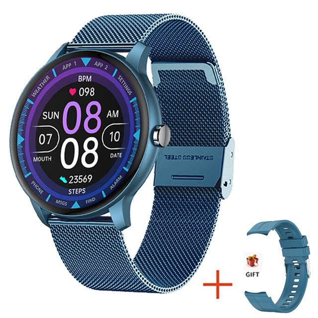 Smart Watch Women Dial Call Fitness Tracker Men Watch Support Hebrew ip67 Waterproof Anwser Call Smartwatch For Android ios