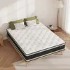 Queen Size Mattress, 14 Inch Hybrid Pillow Top Mattresses in a Box, Medium Firm Mattress for Back Pain, Fiberglass Free 6