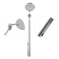 Car 360° Inspection Mirror Telescoping Mirrors Extend Mechanic Tools Inspection Mirror Telescopic Handle Auto Repairing Tools 2