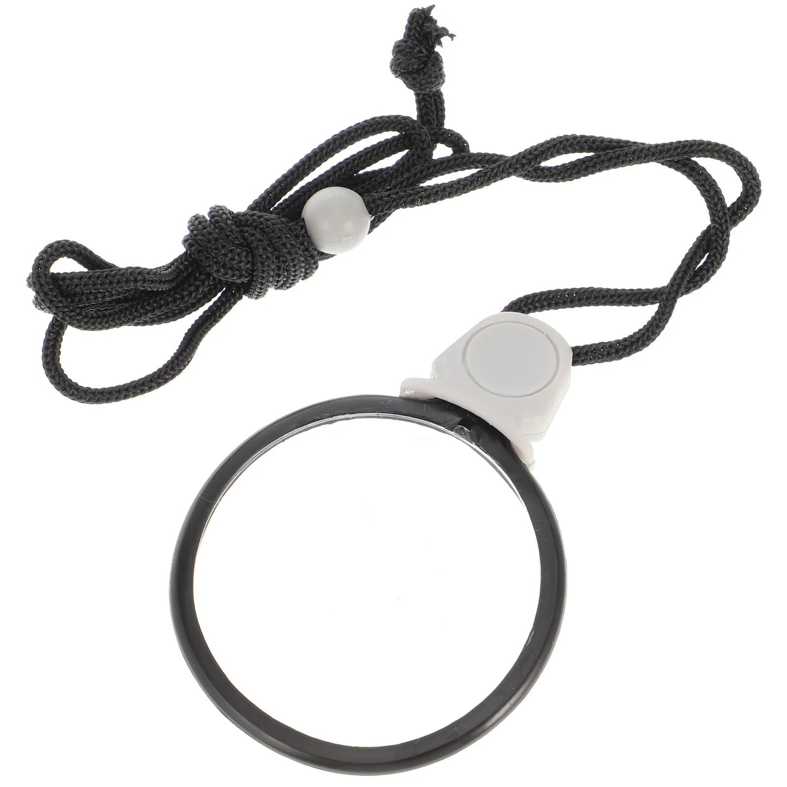 

Portable Magnifying Glass Jewelers Loupe Magnifier with Neck Lanyard Magnifying Tools for Books Gems Jewelry Rocks Stamps