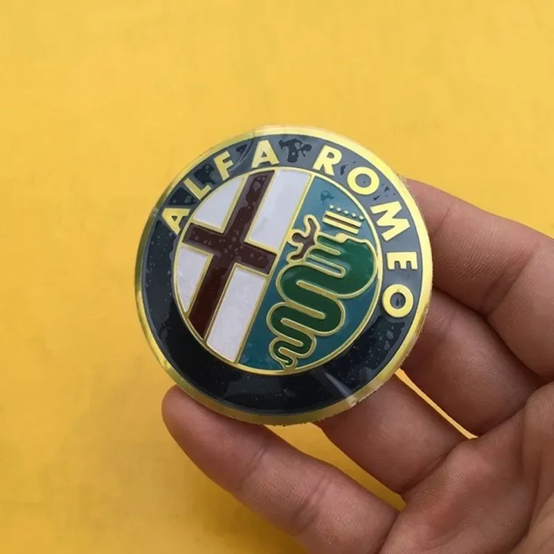 Premium 40mm Car Steering Wheel Logo Badge Sticker