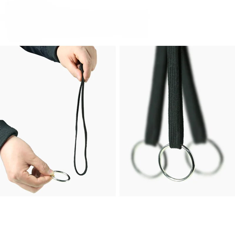 Hoop Magic Magician Close-Up Magic Ring And Rope Free Shuttle Giocattolo Per Bambini Classic Magic Puntelli Accessori