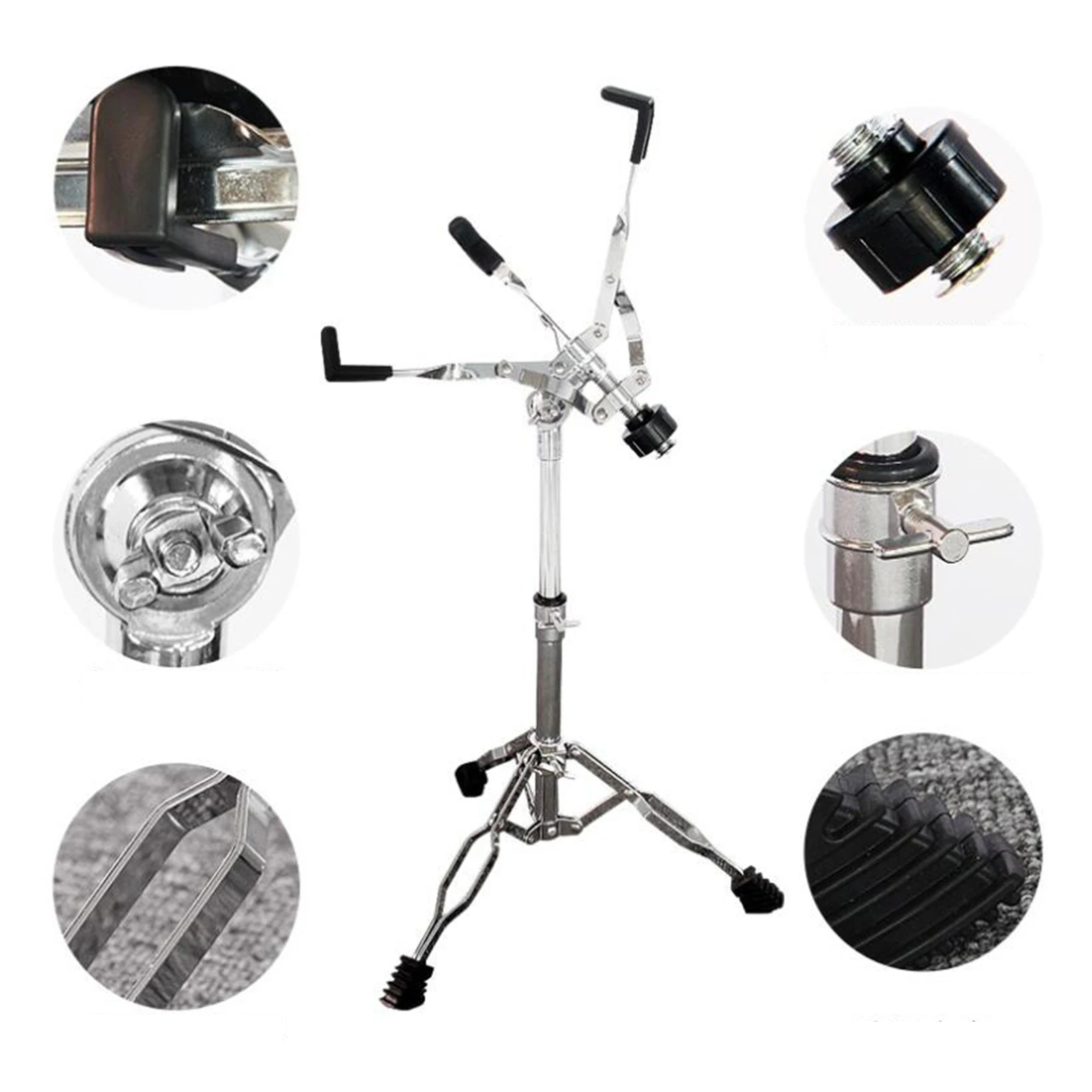 Snare Drum Stand Portable Height Adjust Instrument Holder Base Bracket for 12''~14'' Dia Drums snare drum stand,drum percussion accessories,drum accessories