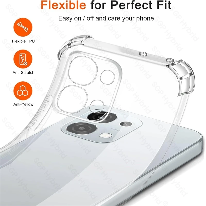Crystal Clear Anti-Yellowing TPU Protective Case