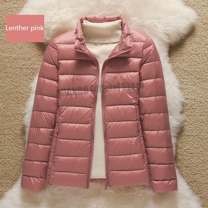 Over Size 5xl 6xl 7xl Women Ultra Lightweight Packable Autumn Winter Warm Jackets 2023 New Arrivals Female Slim Short Down Coat
