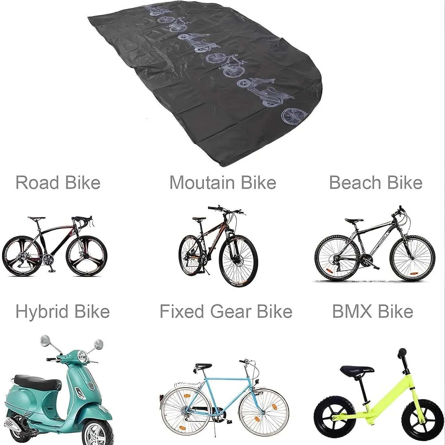 Waterproof Dustproof Bicycle Cover for All-Weather Protection