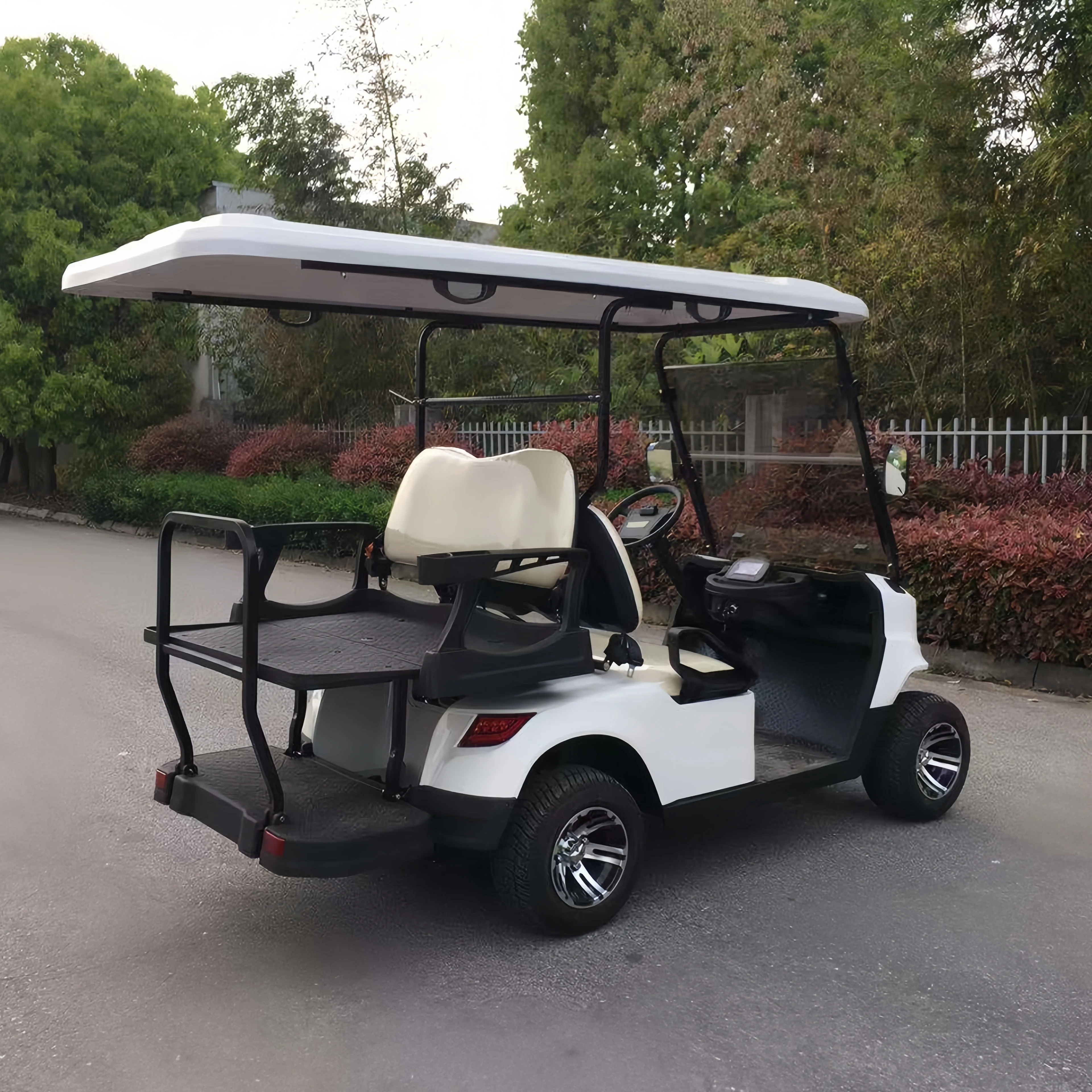 Energy Saving And Low Noise 48v 6 Seater Sightseeing Bus Golf Buggy Carts Electric Golf Cart