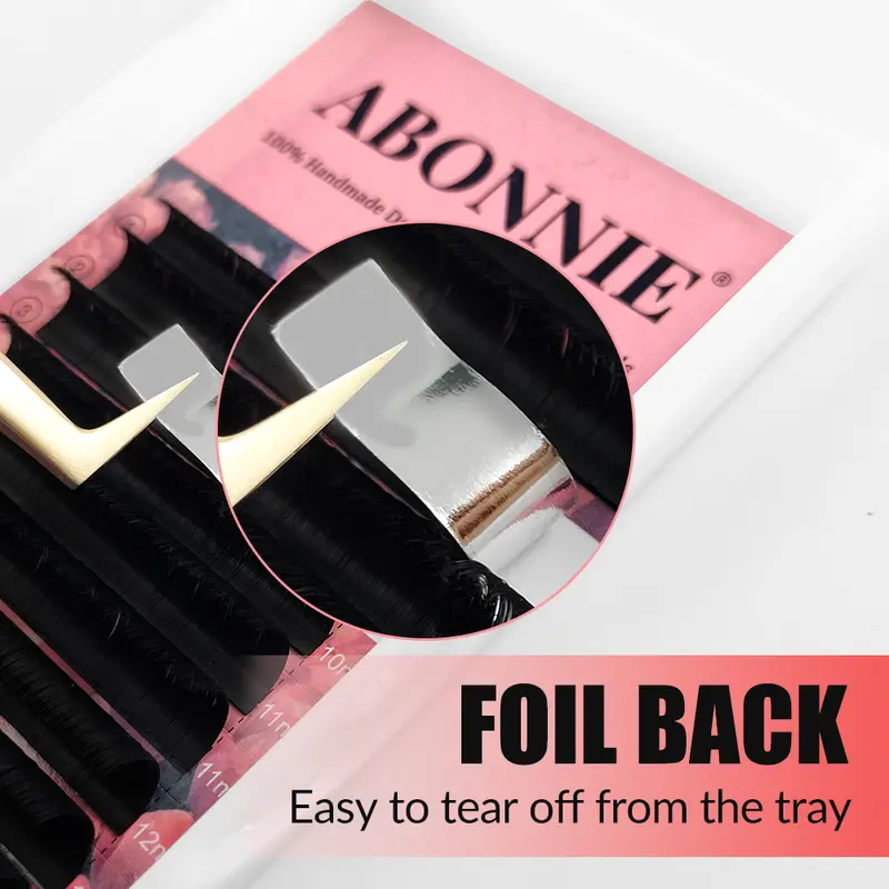 Abonnie Cashmere Easy Fan Lashes Eyelash Extensions Mega Volume Fans All Size Eyelashes Supplies for Eye Beauty - Image 3