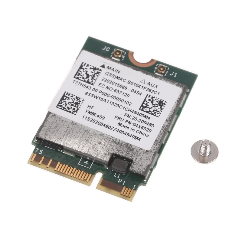 2.4G/ 5G BT4.0 M2 NGFF 듀얼-밴드 무선 네트워크 카드 BCM94352Z BCM94352