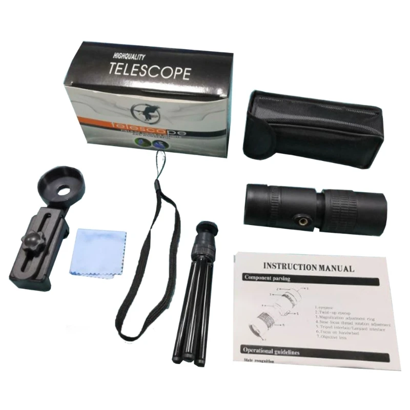 

High 4K Monocular with Phone Holder for Bird Watching DropShipping
