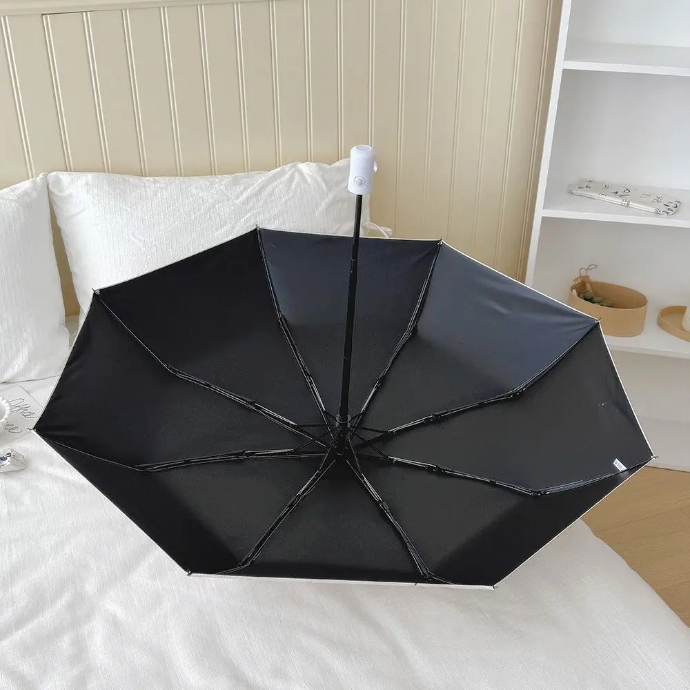 Elegant Rose Prince Umbrella: UV Protection Automatic Folding Sunshade