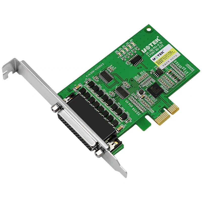 

PCI-E To 2-port RS-232 Serial Card Industrial Grade Surge Protection UT-782