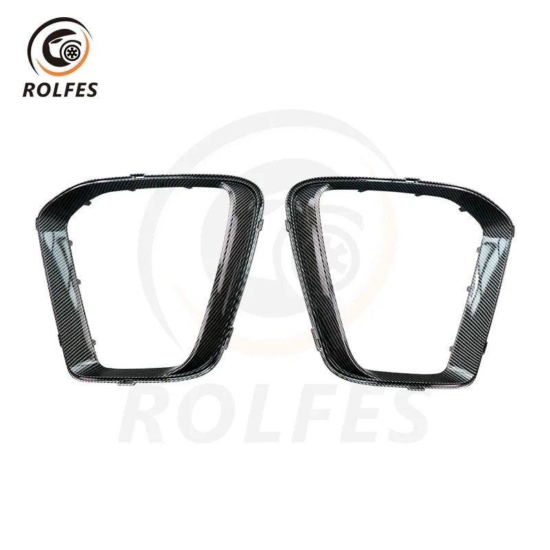 Противотуманные фары rolфес для Land Rover Range Rover Sport SVR 2018-2022 в стиле углеродного волокна, автомобильные аксессуары