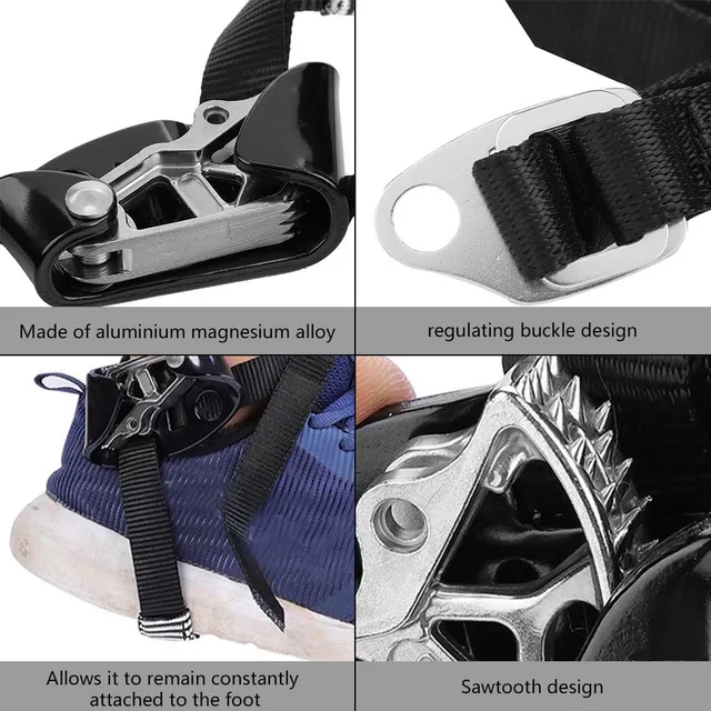 Right/Left Foot Climbing Ascenders 6