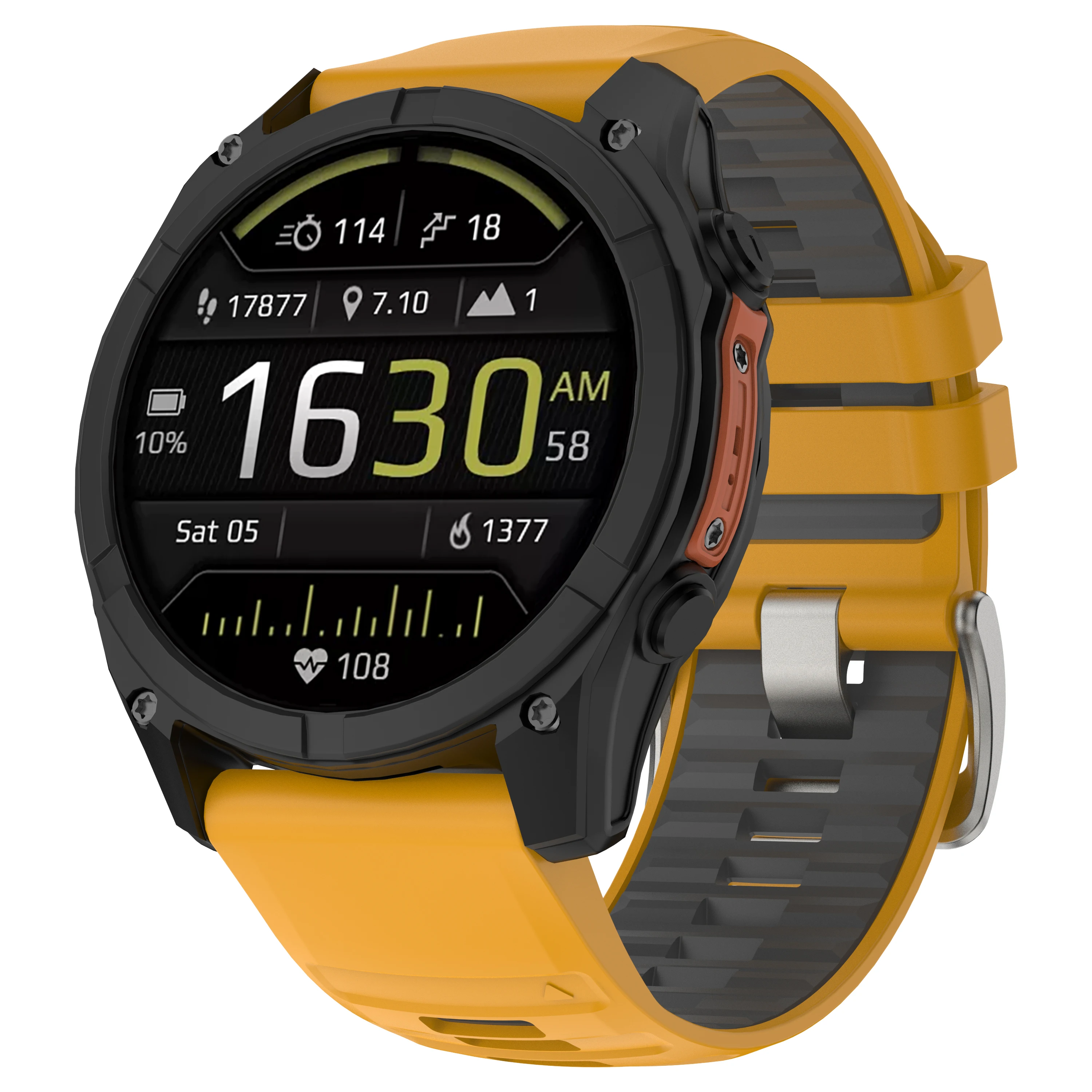 Versatile QuickFit Silicone Strap Bracelet - 22mm & 26mm Sizes