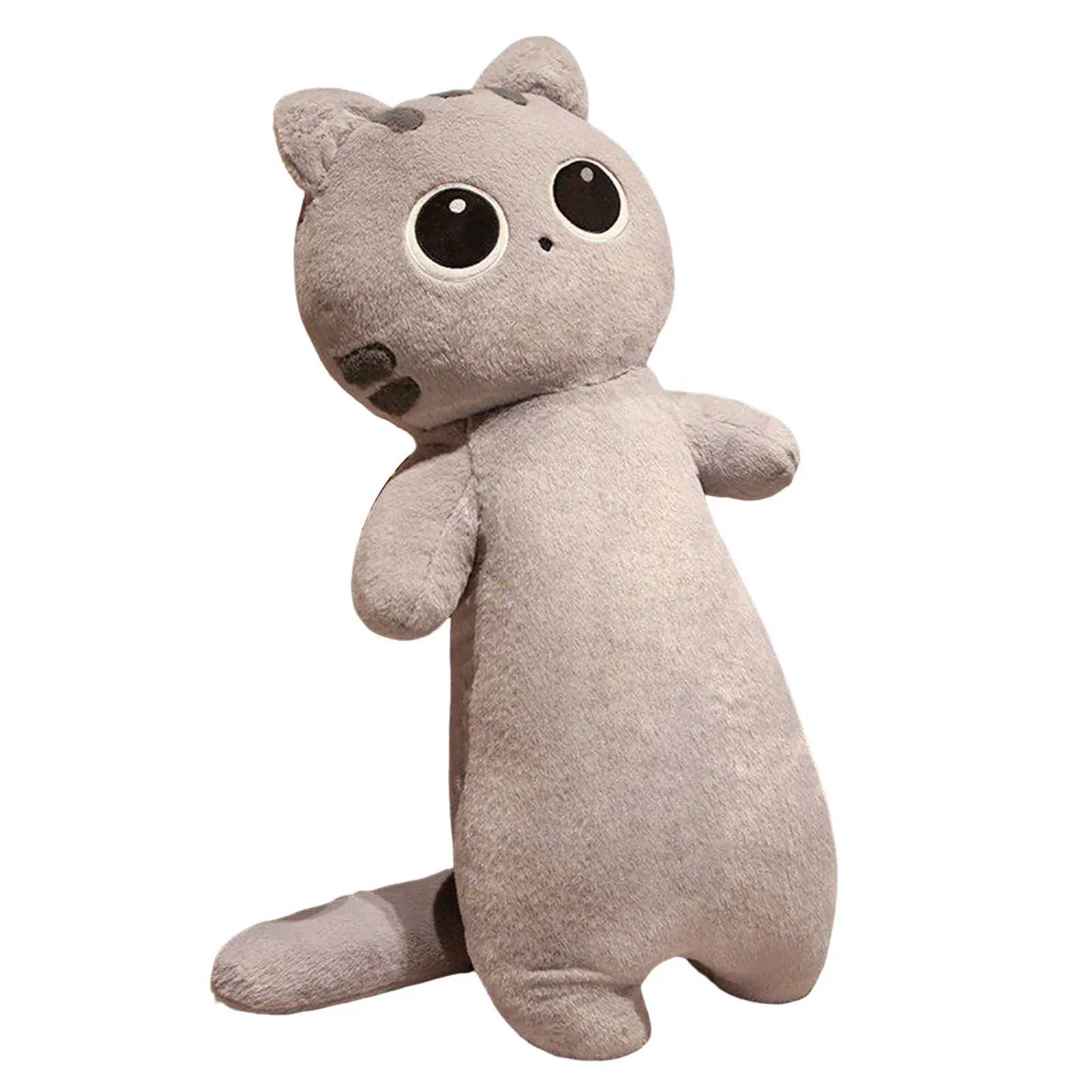 

Cute Cat Plush Toy Stuffed Pillow Soft Comfortable Skin-friendly Plush Toy for Kids Birthday Children's Day Gifts