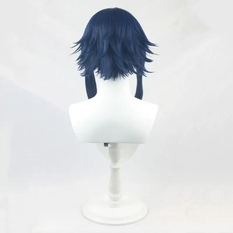 Naruto: Hinata Hyuuga | Blue Black Student cosplay Wig 16 Naruto Hinata Hyuga Dark Blue Black Wig Cosplay