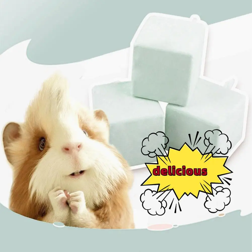 Small Rodent Natural Mineral Teeth Grinding Stone Pets Supplies For Hamster rabbit chinchillas Nutritive Substances Chew