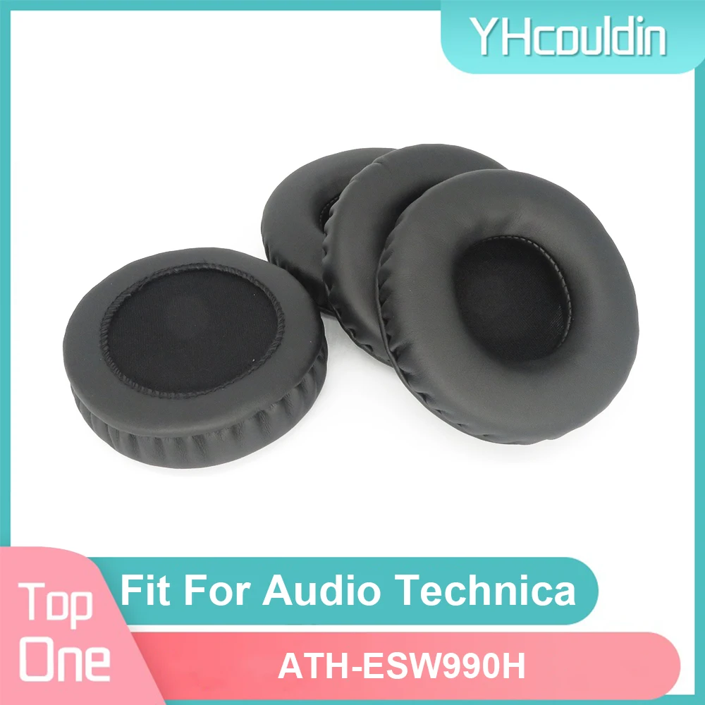 

Earpads For Audio Technica ATH-ESW990H Headphone Earcushions PU Soft Pads Foam Ear Pads Black