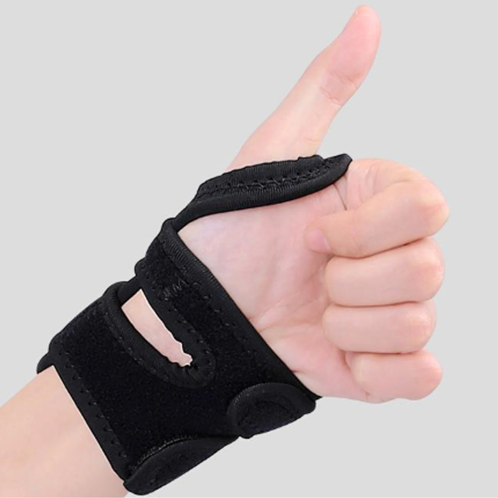 Sports Wrist Brace Wraps 1 Pair 2 Adjustable Compression Straps Design Carpal Tunnel Pain Relief