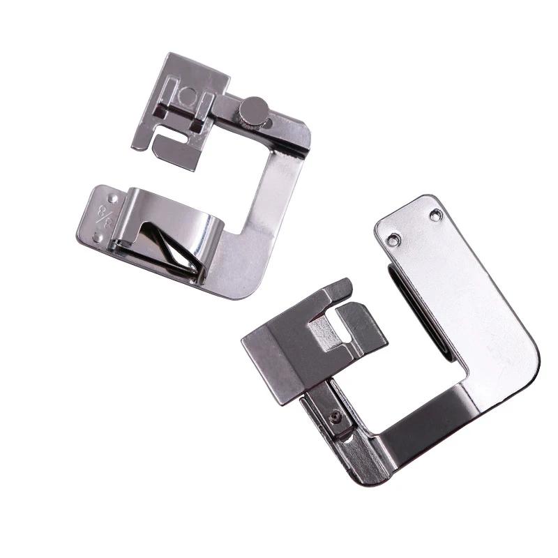 Multi-Functional Sewing Machine Foot Press Hem Feet Set 9/13/19/25mm Household Sew Accessories Rolled Edge Maker Sewing Supplies