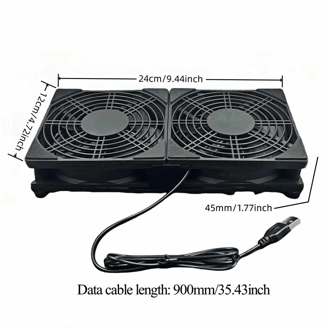 USB Interface Cooling Fan ABS Can Be Used For laptops/Computers/Phones/Routers With A Speed Of 1400 Portable Plug And Play
