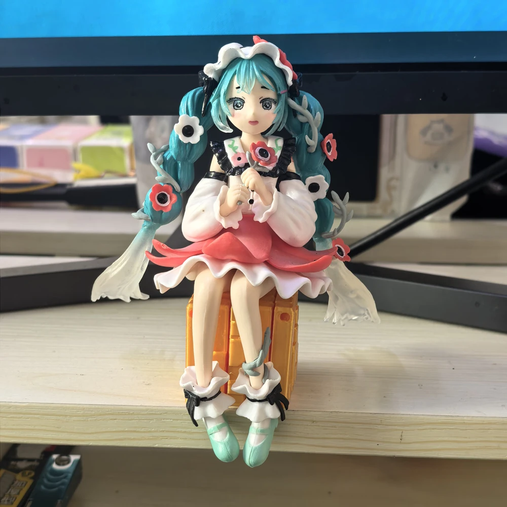 Hatsune Miku Wedding Dress Collectible Anime Figure - Kawaii Vocaloid Swimsuit PVC Toy Gift