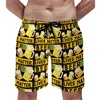 Beer Pattern Beach Shorts For Men Hawaiian Summer Holiday Casual Shorts Street 3d Printed Beer Festival Surfing Board Shorts 2
