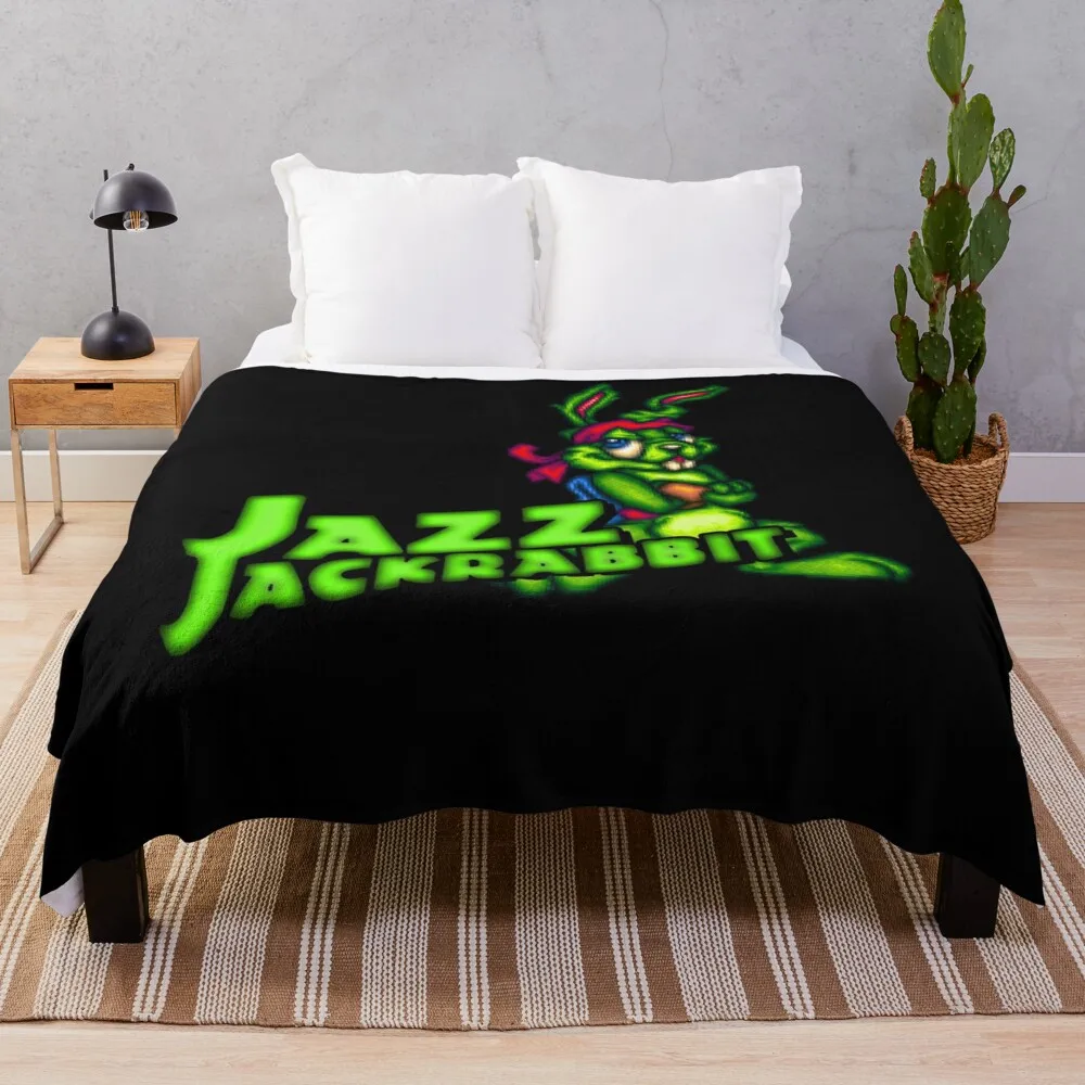 Jazz Jackrabbit - Classic Sprite Con Logo Essential Throw Coperta Hairys Sofa Throw Sofa Coperte