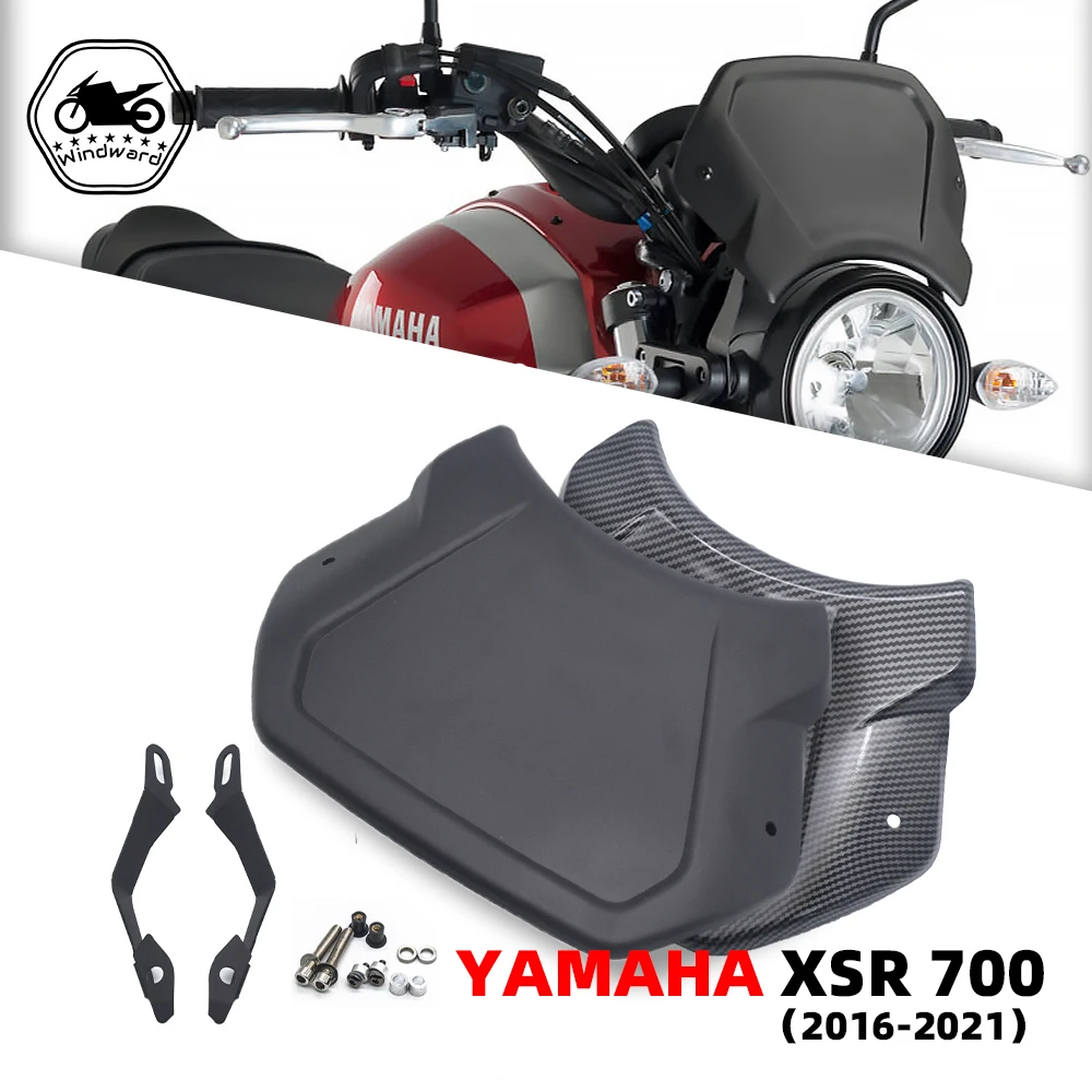 Per Yamaha Xsr700 Xsr-700 Xsr 700 2016-2021 Accessori Moto Cafe Sport Piastra Frontale Parabrezza Parabrezza Deflettore