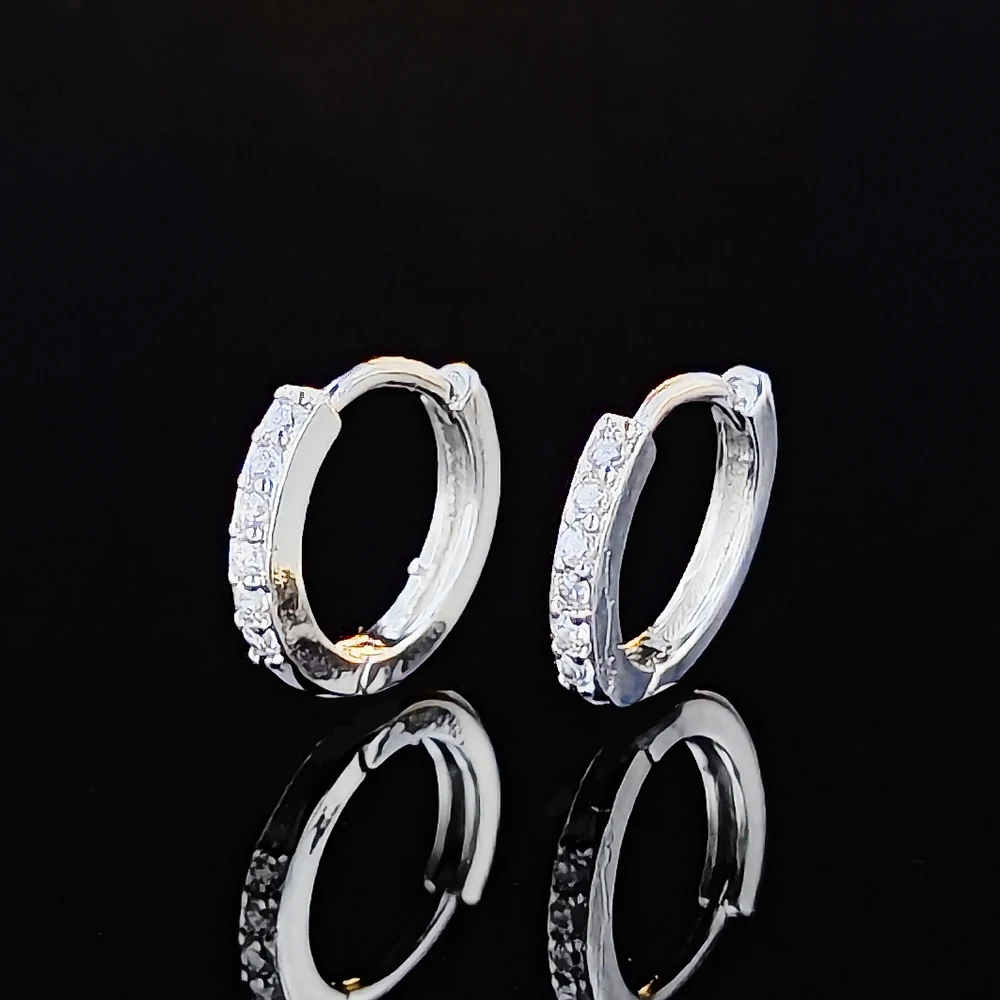 2024 여성용 후프 귀걸이, 트렌디한 후크, Boucle Doreille Femme 웨딩 쥬얼리, E408a, 신상 패션