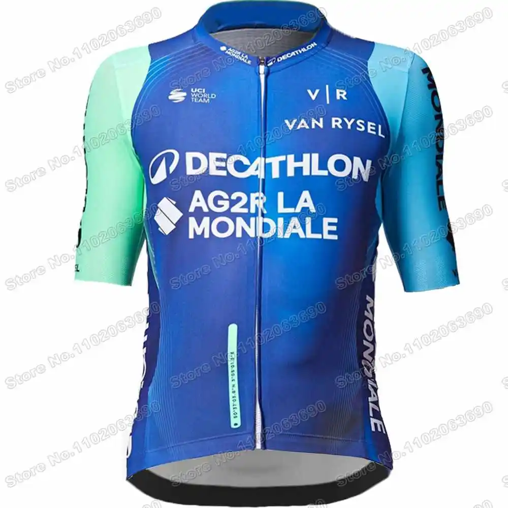 Team AG2R 2025 Maglie da Ciclismo Set francia belgio Champion