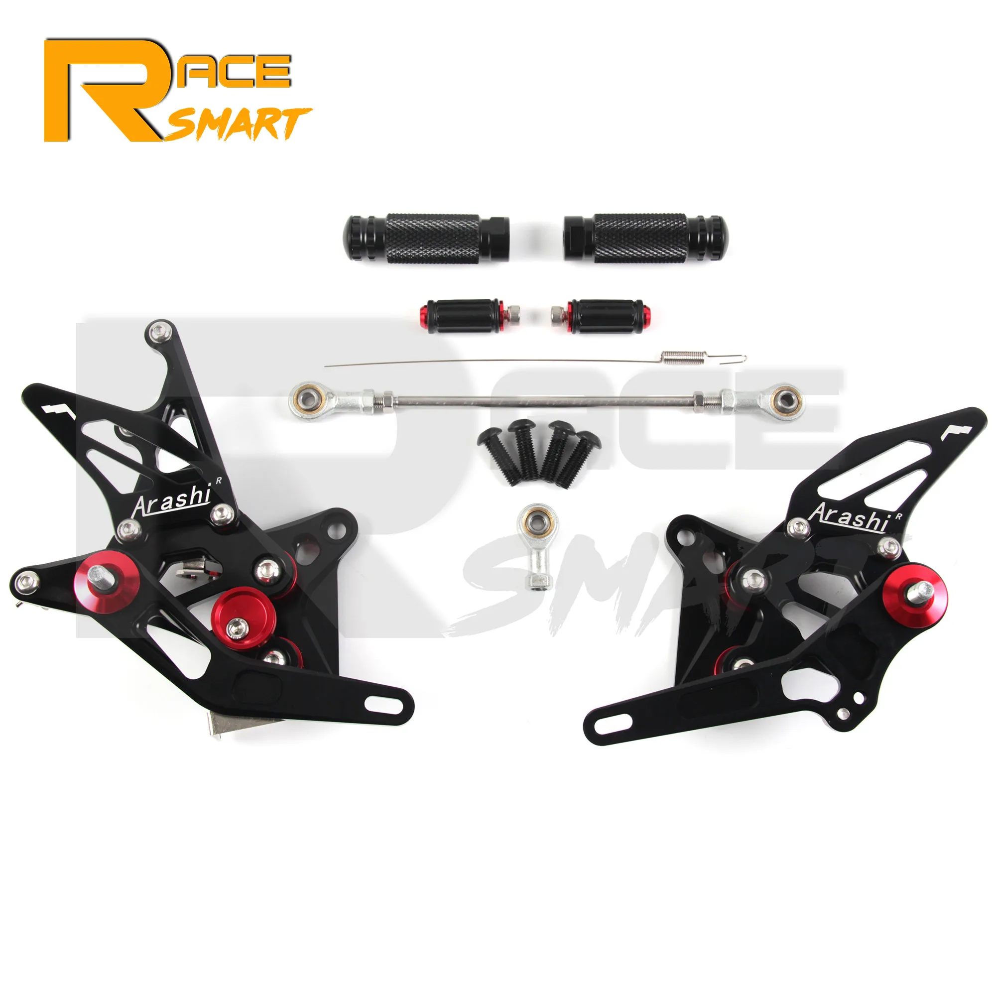 Фото Регулируемая подставка для ног с ЧПУ для SUZUKI GSXR 1300 2008- 2020 №1