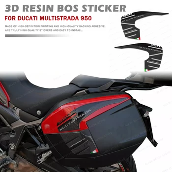 Adesivi Protettivi per Valigie Laterali Moto Multistrada 950, Decalcomanie per Protezione Bagagli per DUCATI MULTISTRADA 950 2018-2020