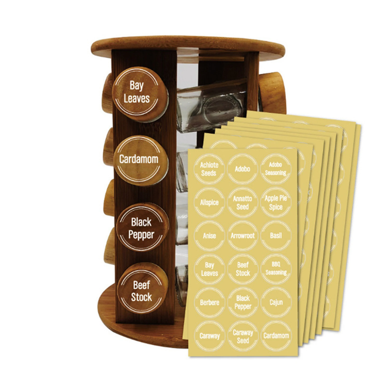 Food Pantry Sticker Removable Waterproof Food Containers Sticker Practical Kitchen Fridge Labels