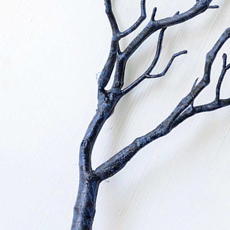 

Leaf Simulation Tree Branch Indoor Decoration 35cm Art Simulation Plastic Plant Shop Tree Branch Pro High quality