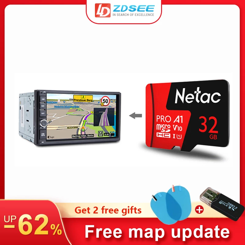 Moedig Festival Het eens zijn met Gps Kaart Voor 2 Din Auto Radio Android 2021Sygic Gps Navigatie Kaarten  Gratis Update Micro Sd kaart 32Gb europa Rusland Spanje Midden oosten|GPS  Accessoires| - AliExpress