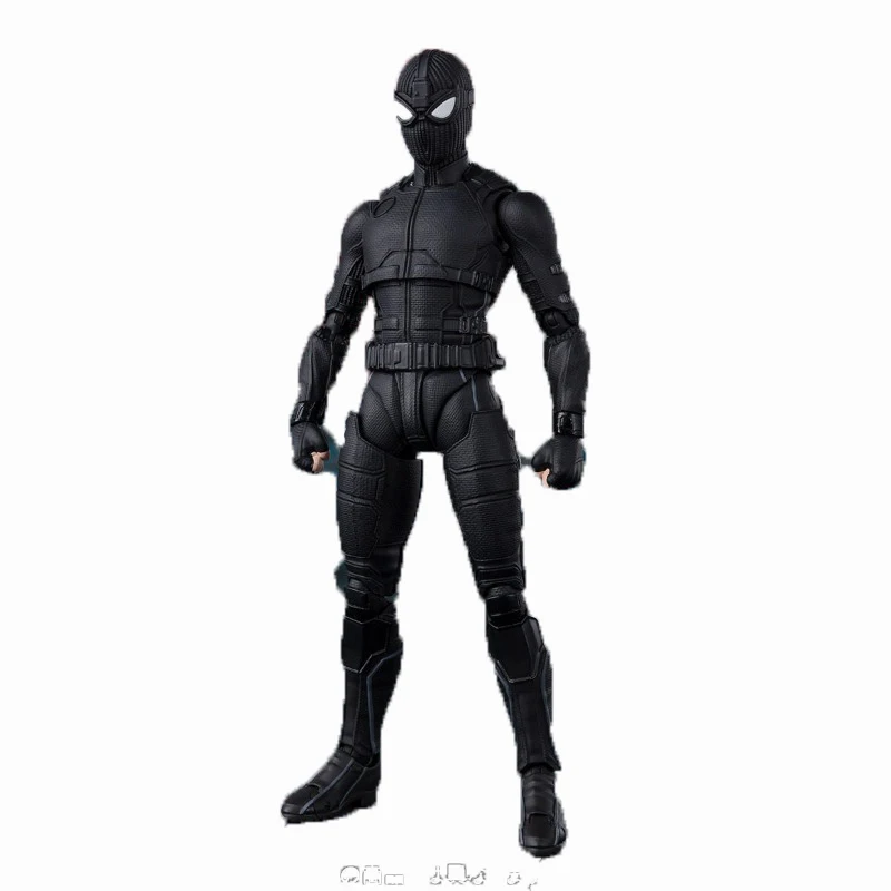

In Stock Original BANDAI SHFiguarts Spider Man Far From Home Stealth Suit Authentic Collection Model Character Action Toy