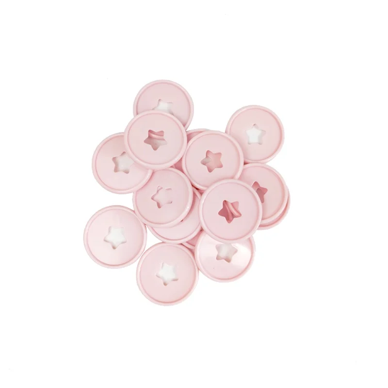 Plastic Binding Rings Notebook Accessories 35MM 12pcs Mushroom Hole Notebook Loose-leaf Discs Binding Plastic Ring Star Disc Rings Discbound Discs Notebook Binder