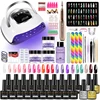 Nail Acrylic Powder Set For Extension Manicure Acrylic Dipping Powder Liquid Tool Kit With Semi Permanent Varnish Nail Art Set 1