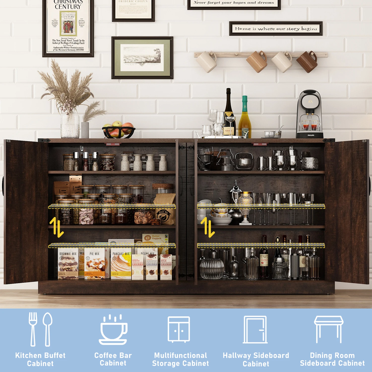 Farmhouse Buffet Cabinet 2