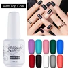 Semi-permanent Base coat 15ml Matt Top coat Gel Polish UV LED Nail Art Soak Off Gel Varnish No Sticky Layer Top Coat for nail 1