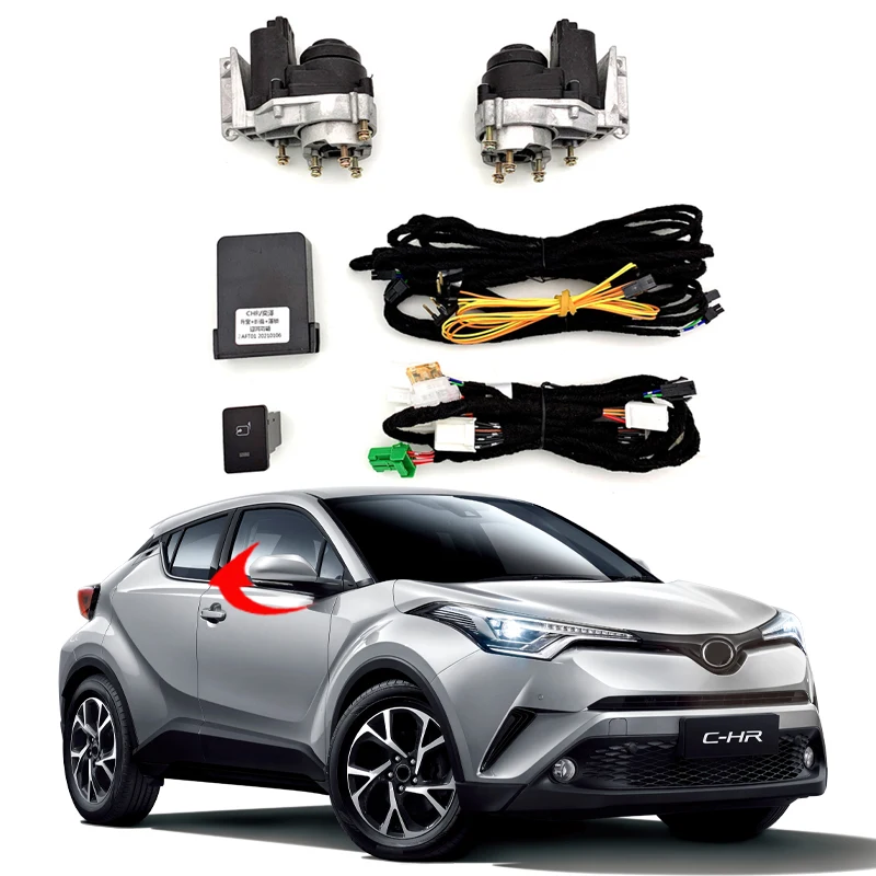

For Toyota CHR 2012+ Auto Intelligent Automatic Car Electric Rearview Side Mirror Folding System Kit Module When placing