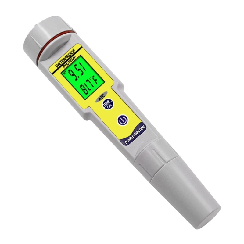 

X7YF Portable pH Meter Reliable pH Tester Auto Temperature Compensation for Household