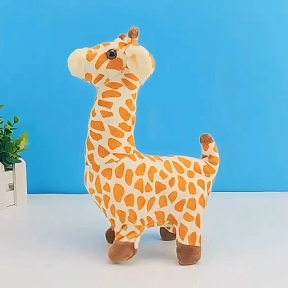 Walking Giraffe Interactive Electronic Pet with Sounds and Movements Plush Giraffe Toy Plush Buddy for Kids Toddlers Boys Girls
