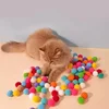 Interactive Launch Training Cat Toys Creative Kittens Games Stretch Plush Ball Toys Cat Supplies Pet Accessories herbe à chat 2